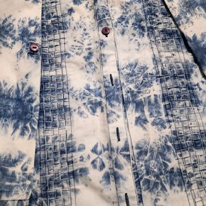 Denim Print Shirt For Women