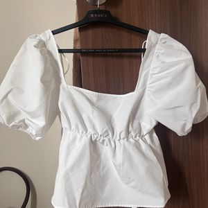 White Butterfly Top