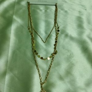 3 Layer Golden Necklace