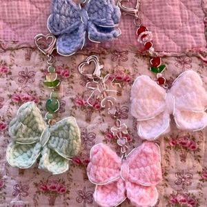 Crochet Bow Keychain(Any 2)