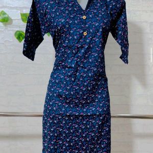 Beutiful Blue Kurti 💗