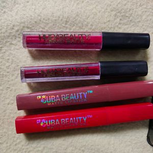 Huda Beauty And Cuba Beaut Lipstick Combo