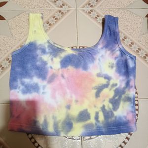 Multicolored Crop Top