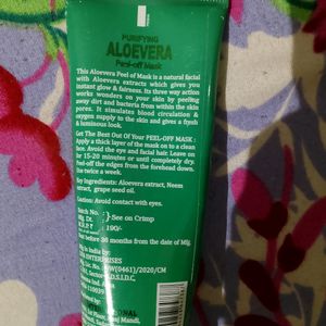 Face Tech Purifying Aloevera Peel-Off Mask Name: F