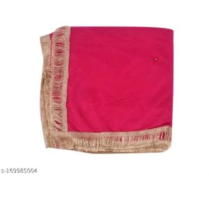 Woman Daily Use Chiffan Dupatta 4 Side Less