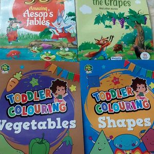 Children Story and Shape Books