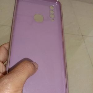 6D Crome Cover for Vivo Y12 Purple