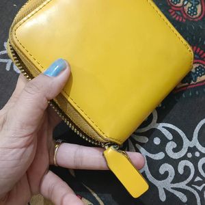 Yellow Women's Wallet