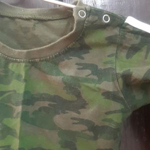 Army Print T-shirt