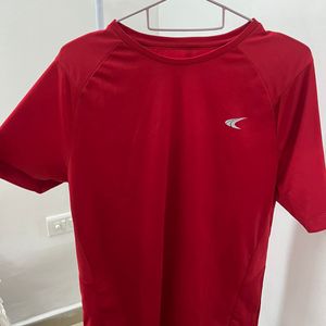 Performax Red Comfortable Tshirt