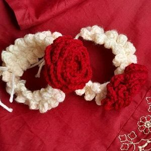 Crochet Rose Gajra