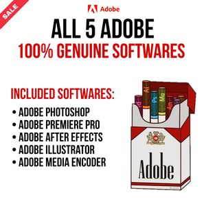 All 5 Adobe Premium Softwares