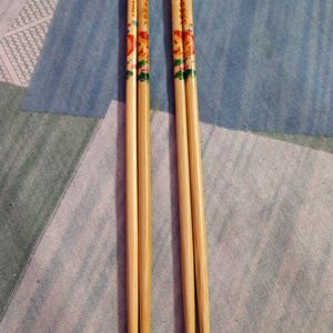 Wooden Chopsticks (reusable) 2 Pairs