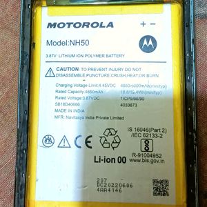 NEW MOTOROLA E32S,G32,E32 BATTERY 1 MONTHS OLD