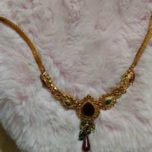 Beautiful Gold Finish Neck Piece