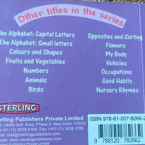 Nursery Rhymes Picture Book For Children/Kids.