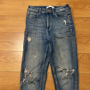 ZARA Jeans - Skin Fit Ribbed