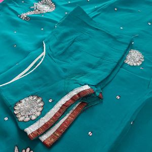 Party Wear Saree With Blouse