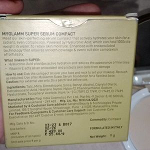 My Glamm Super Serum Compact