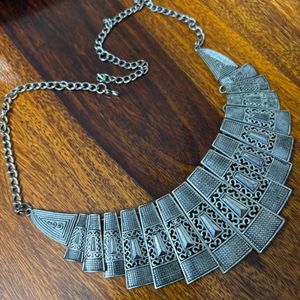 Oxidised Western Necklace