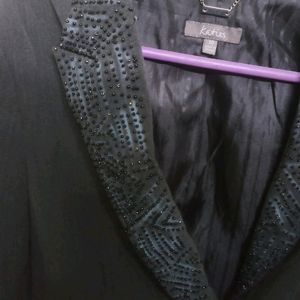 Blazer With Hand Embroidery