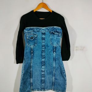 Blue Denim One Piece