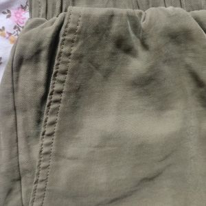 Zara Olive Trouser