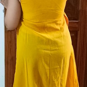 Women's Yellow Dress