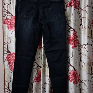 Women Carbon Black Skinny Jeans