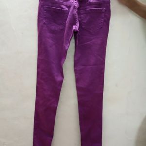 Purple Skinny Jeans