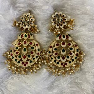 MeenaKari ChandBali Earrings