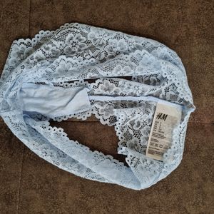 Light Blue Lacy Lingerie