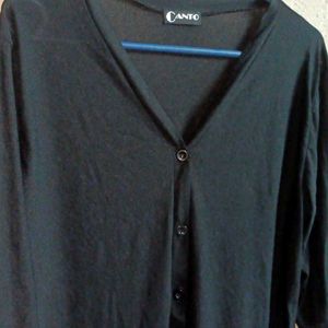 Stylish Ladies Fashion Shirt Top Black