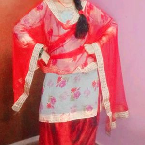 2 Combo  Patiyala Suit With Dupatta