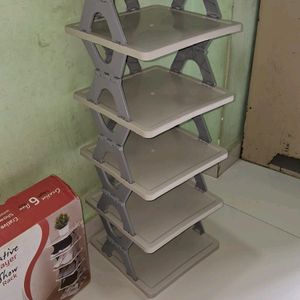 6 Layer Foldable Shoe Rack