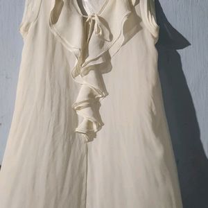 Korean White Frock