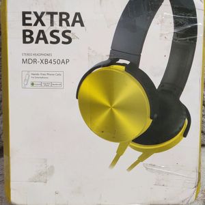 MDR-XB450 Wired Extra Bass On-Ear Headphones