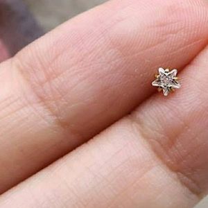 Original Diamond 💎Nose Pin Gold 22K 🤩🤩❣️