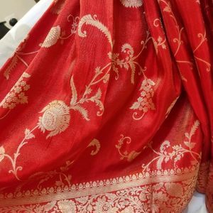 Pure Tissue Banaras Saree