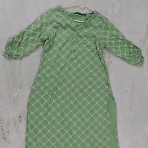 Avaasa - Pastel Green Kurta - Size M