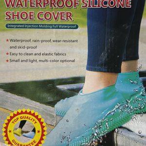 Waterproof Silicon Shoe Cover New Without Use