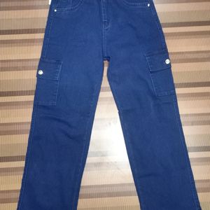 28,30,32,34 Size Straight Cargo Jeans