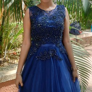 Blue Ethnic Gown