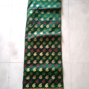 Fancy Green Saree