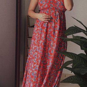 Imported Floral Tube Maxi Dress💕