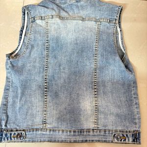 Denim Embroidered Jacket