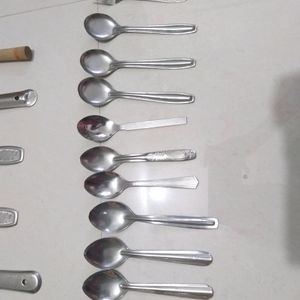 kitchen spoon combo, sansi,serving chamcha