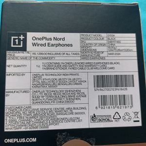 OnePlus Nord Wired Earphone