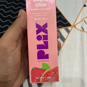 Plix guava Glow Invisible Sunscreen 50+