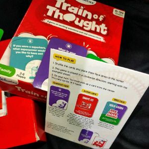 Train Of Thought Cards Party Game